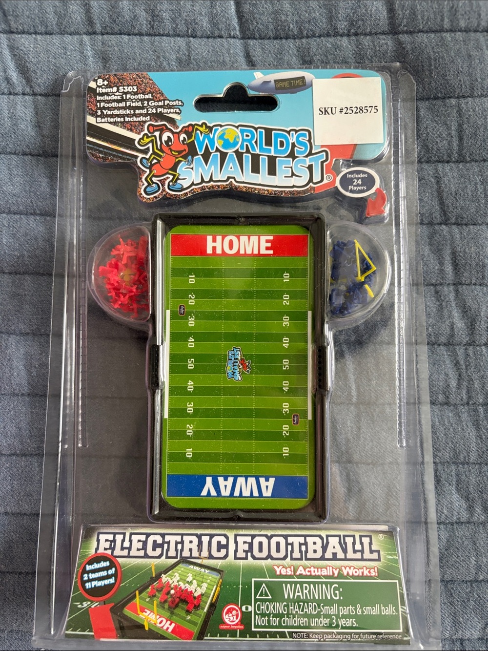 Worlds Smallest Electric Football Game